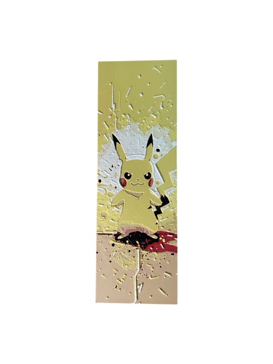 Pikachu - Lamina 3D