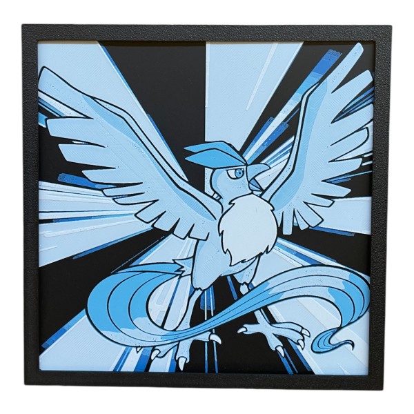 Articuno - Lamina 3D 15X15