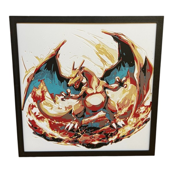 Charizard - Lamina 3D 15X15