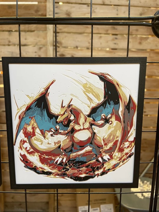 Charizard - Lamina 3D 15X15