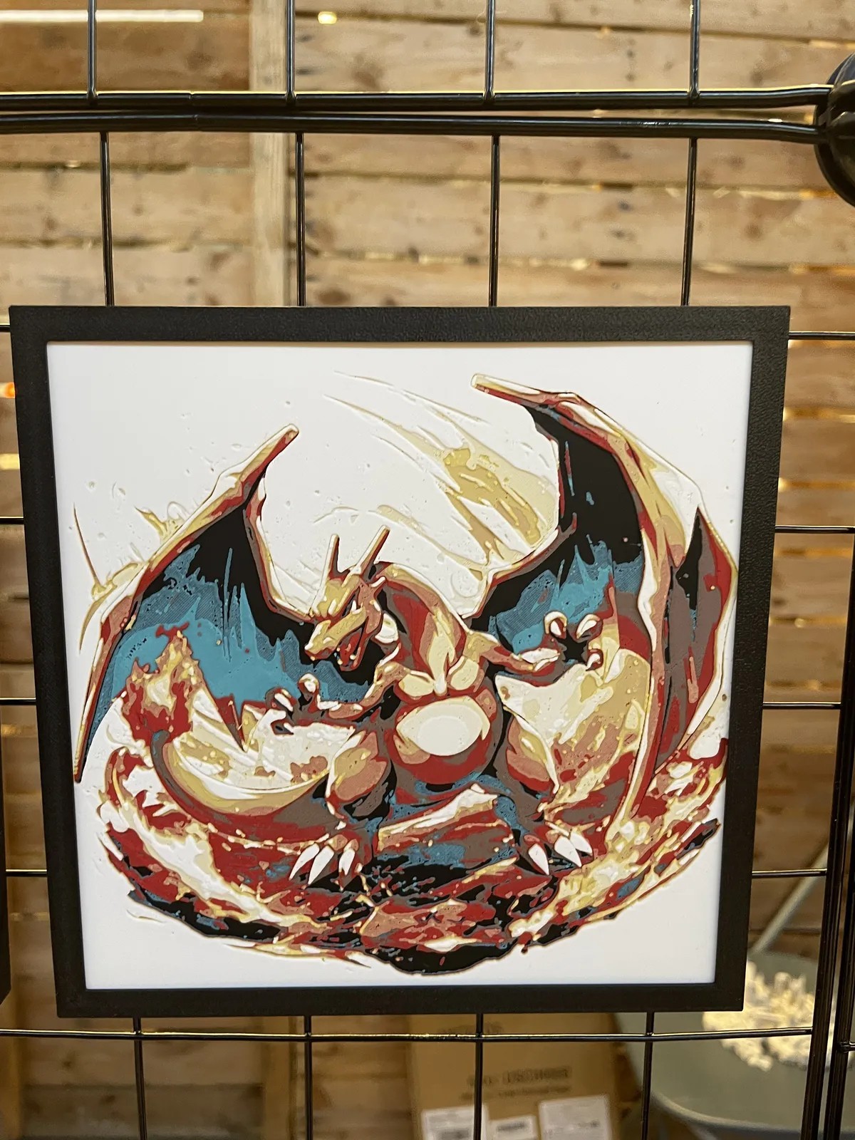 Charizard - Lamina 3D 15X15