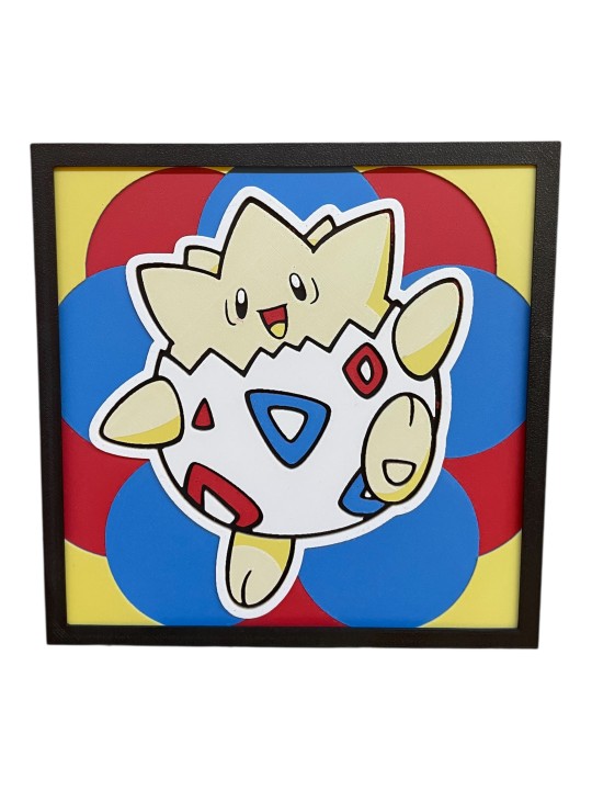 Togepi - Lamina 3D 15X15