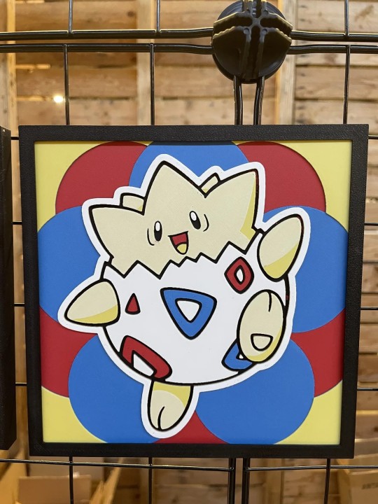 Togepi - Lamina 3D 15X15