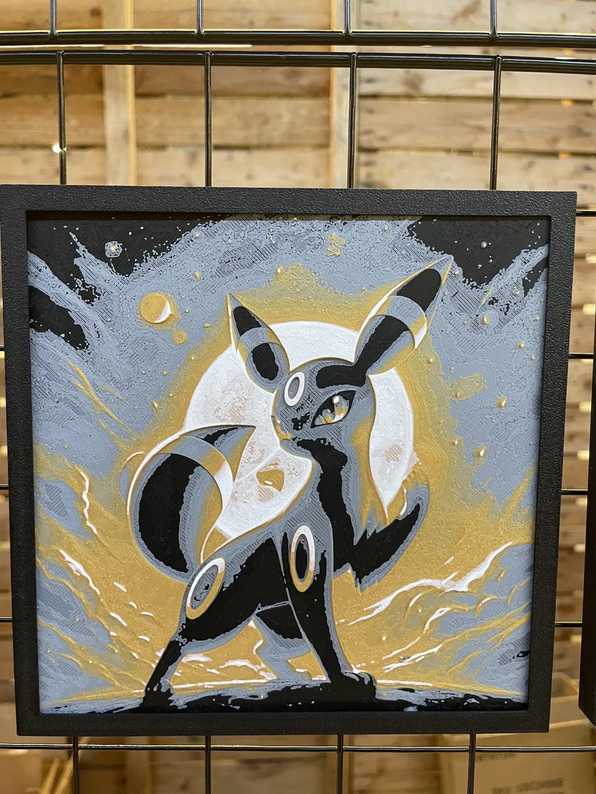Umbreon - Lamina 3D 15X15