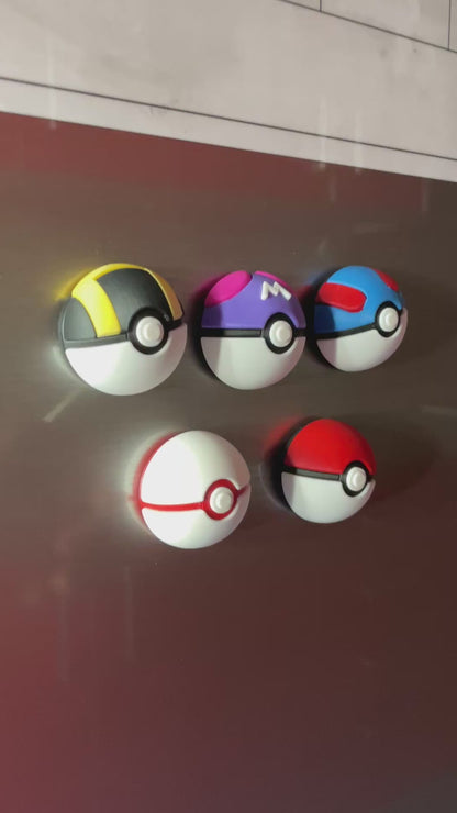 Imanes Pokeballs Pokemon